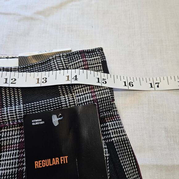 Dickies Men's Plaid Pants Regular Fit Black 30x32 - Picture 8 of 10